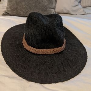 COPY - San Diego hat company black beachy fedora